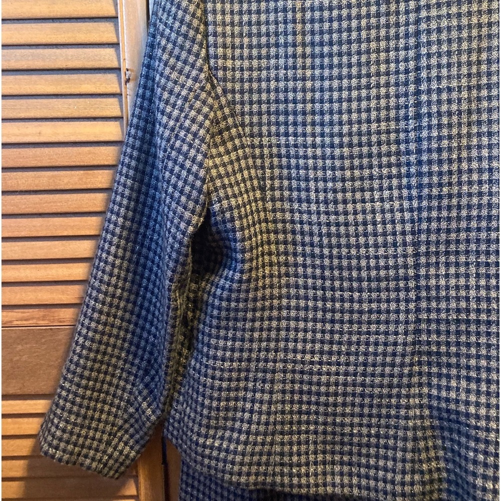 Modiano Navy Blue and Beige Suit - Picture 11 of 12
